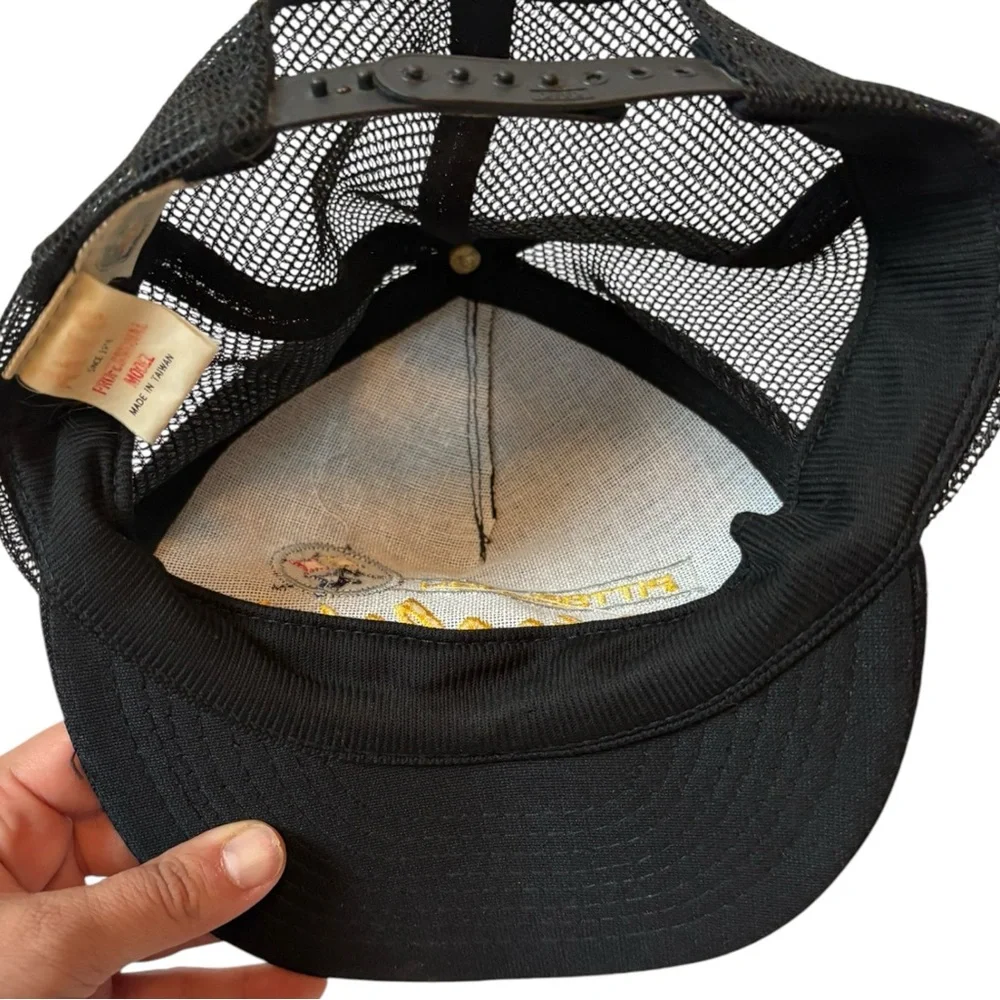 Vintage Otto Pittsburgh Steelers NFL Snap Back Adjustable Trucker Hat‎ OS